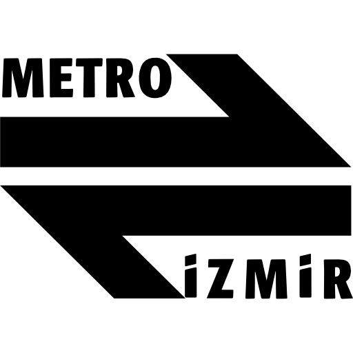 simbolo del logo della metropolitana di izmir  icona