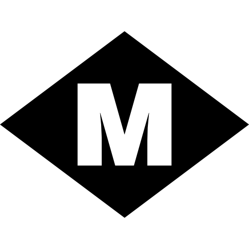 バルセロナの地下鉄のロゴ  icon