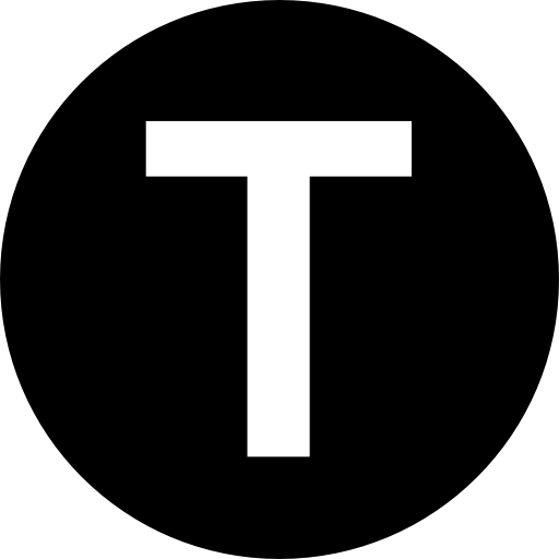 okrągły symbol logo metra w sydney  ikona