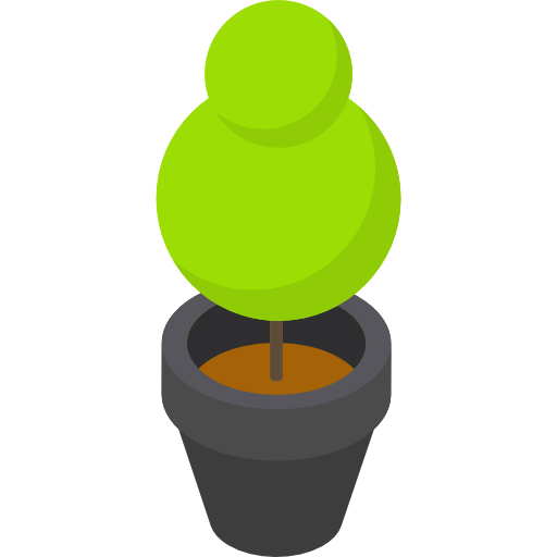 植物 Isometric Flat icon