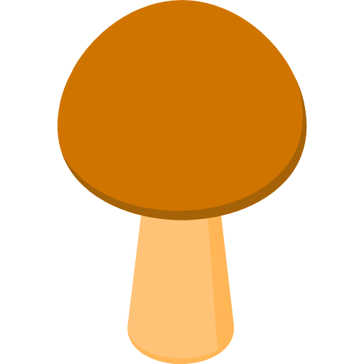Mushroom Isometric Flat icon