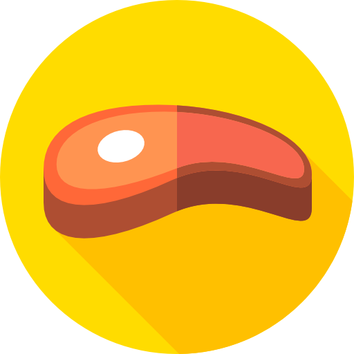 bistecca Flat Circular Flat icona