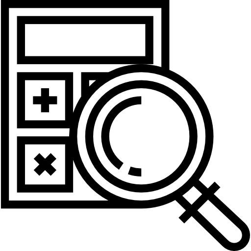 電卓 Meticulous Line icon