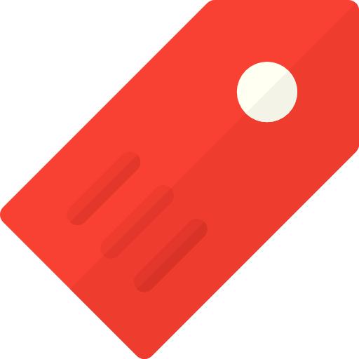 etikett Basic Rounded Flat icon