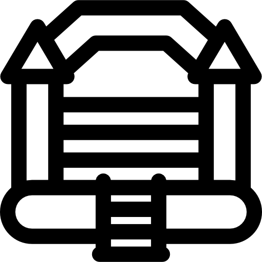 springkasteel Basic Rounded Lineal icoon