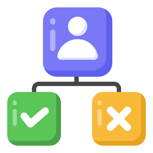 Decision making Generic Flat icon