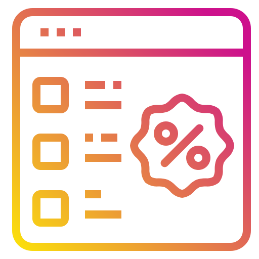 オンラインショッピング Payungkead Gradient icon