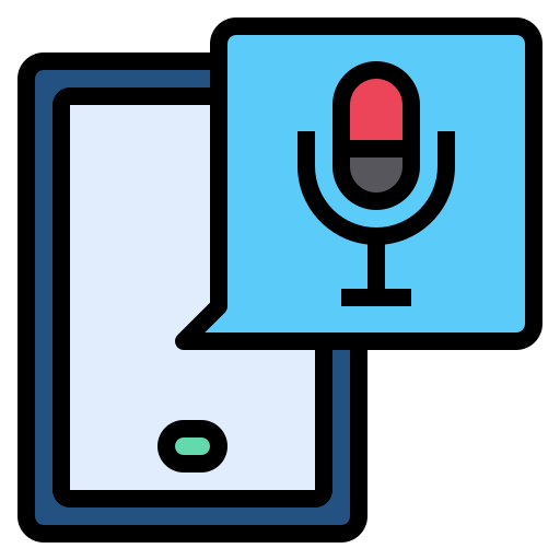 micrófono Payungkead Lineal Color icono