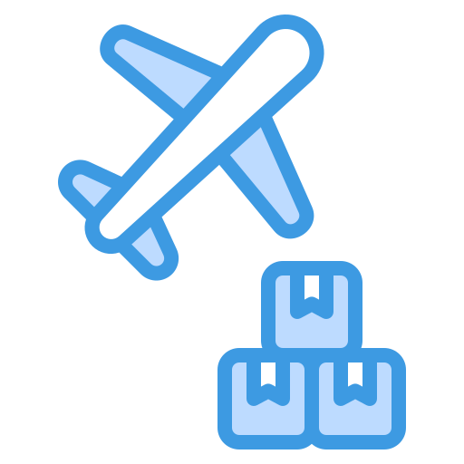 Air Freight Generic Blue icon