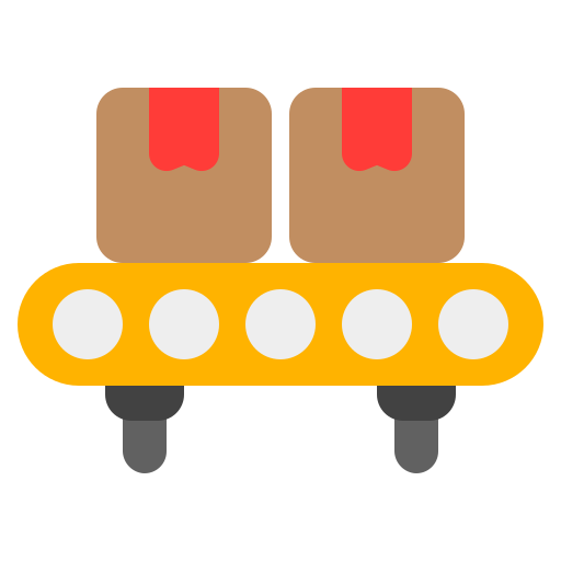 cinta transportadora Generic Flat icono