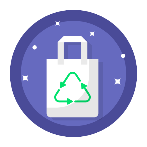 recycle zakje Generic Circular icoon