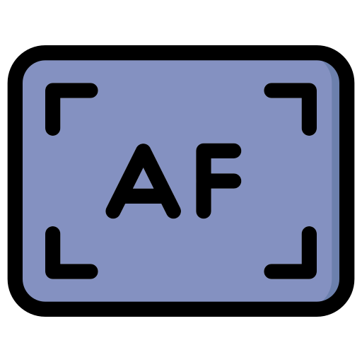 autofokus Generic Outline Color icon