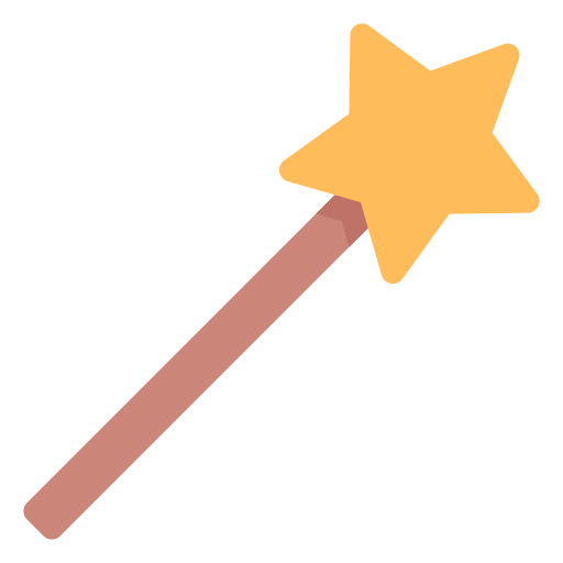 Magic wand Generic Flat icon