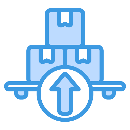 수출 Generic Blue icon