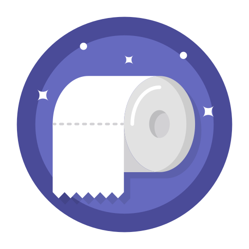 Tissue roll Generic Circular icon