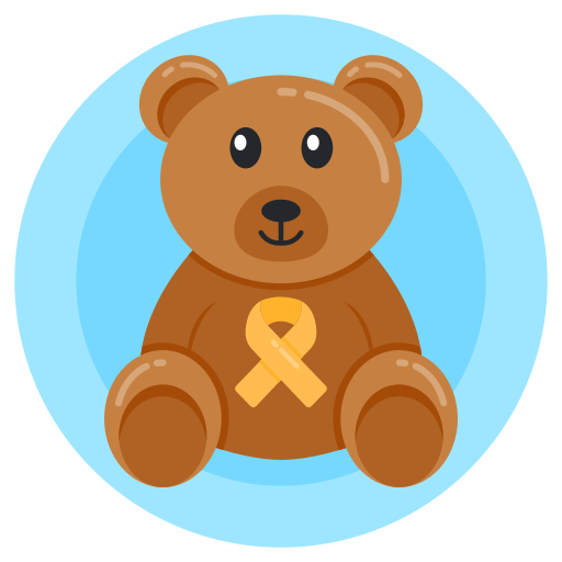 Teddy bear Generic Circular icon