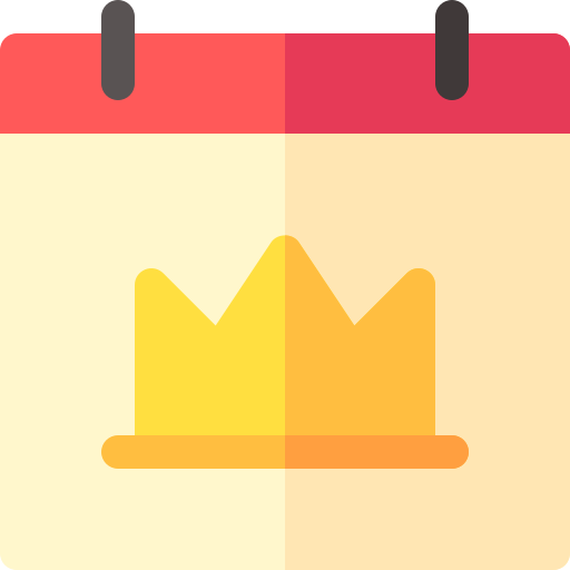 Kings day Basic Rounded Flat icon