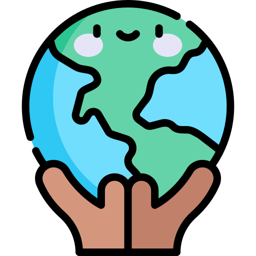 Światowy dzień pomocy humanitarnej Kawaii Lineal color ikona