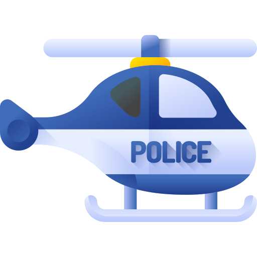ヘリコプター 3D Color icon