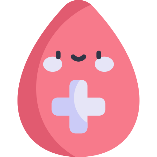 Blood donation Kawaii Flat icon
