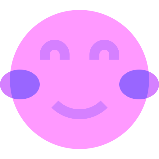 笑顔 Basic Sheer Flat icon