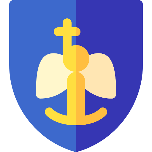 escudo de armas Basic Rounded Flat icono