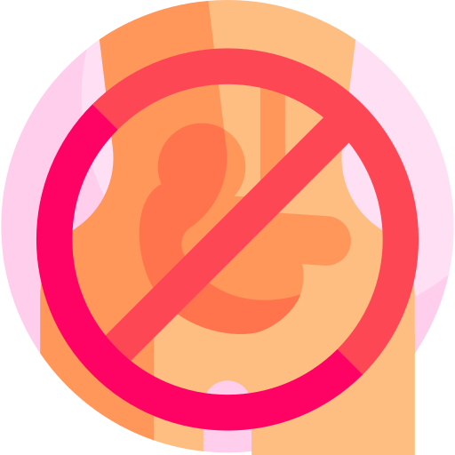 Abortion Detailed Flat Circular Flat icon