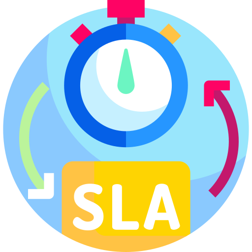 Sla Detailed Flat Circular Flat icon
