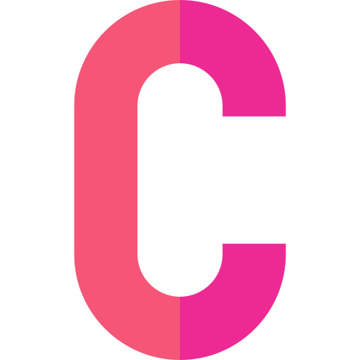 c Basic Straight Flat icon