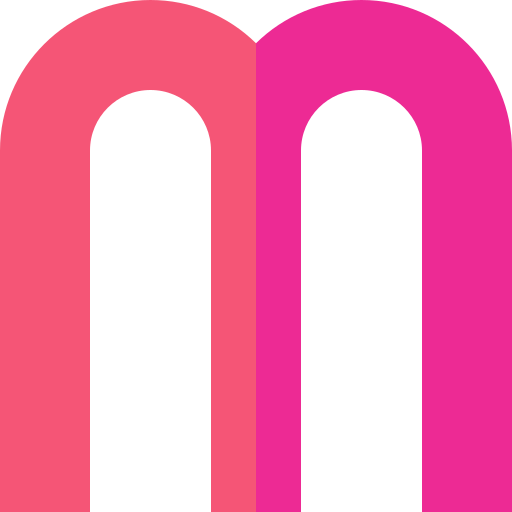 M Basic Straight Flat icon