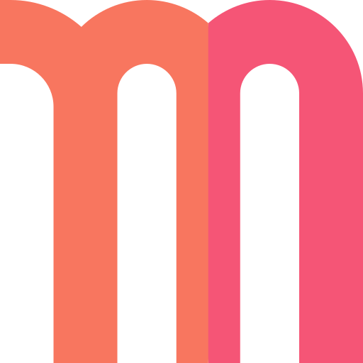 M Basic Straight Flat icon