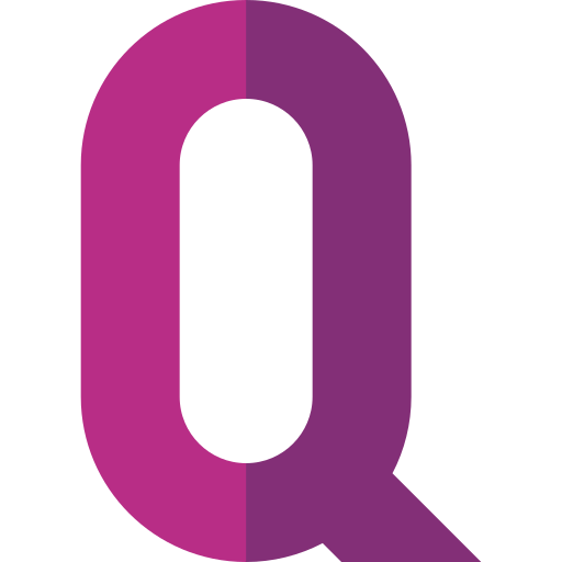 q Basic Straight Flat icono