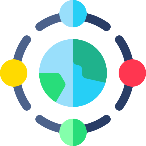 jedność Basic Rounded Flat ikona