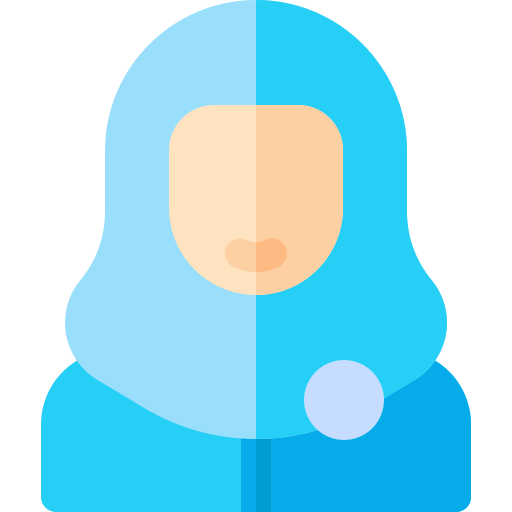 Woman Basic Rounded Flat icon