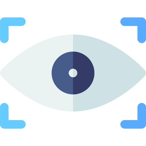 vigilancia Basic Rounded Flat icono