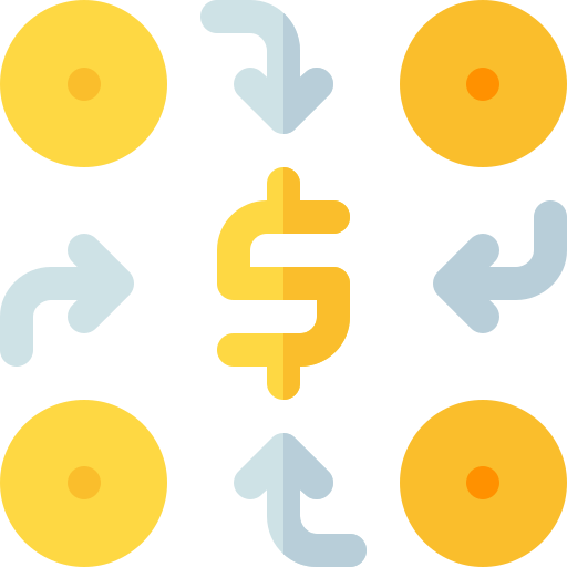 investition Basic Rounded Flat icon