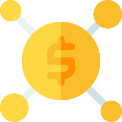dollar Basic Rounded Flat icon