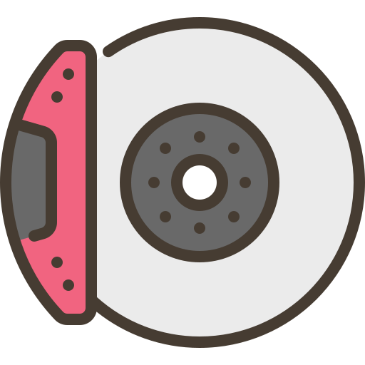 Disc brake Generic Outline Color icon