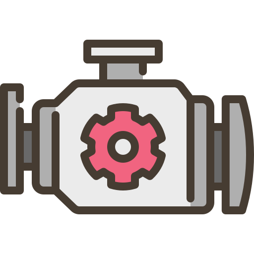 Car engine Generic Outline Color icon