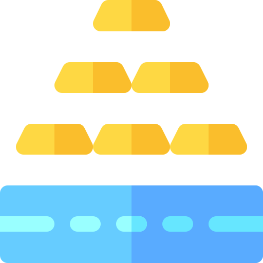 goldbarren Basic Rounded Flat icon
