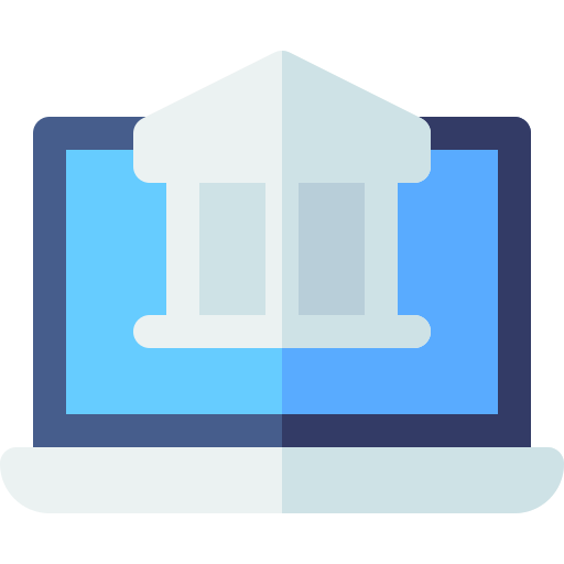 online-banking Basic Rounded Flat icon