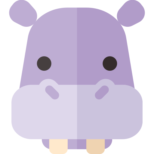 hipopótamo Generic Flat Ícone