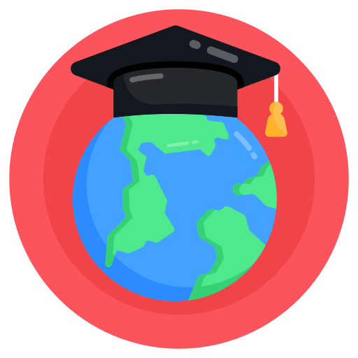 educação global Generic Circular Ícone