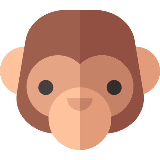 scimmia Generic Flat icona