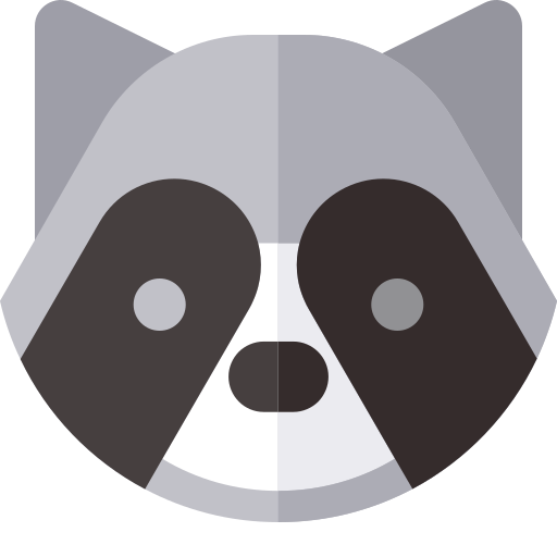 mapache Generic Flat icono