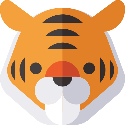 Тигр Generic Flat иконка