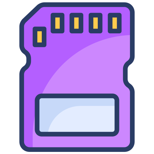 sdカード Generic Outline Color icon