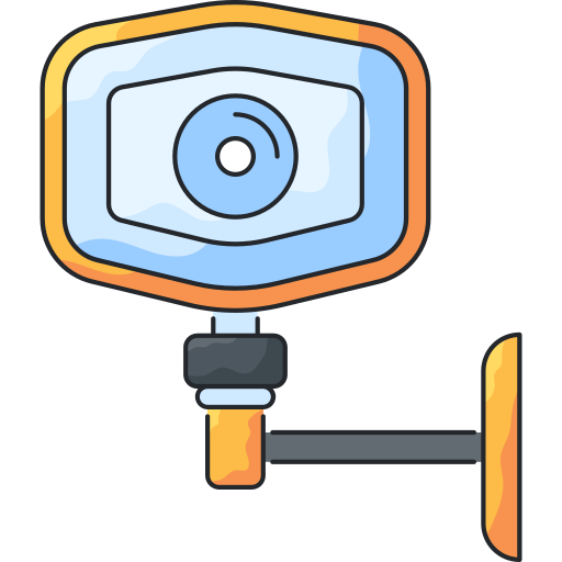 Cctv camera Generic Outline Color icon