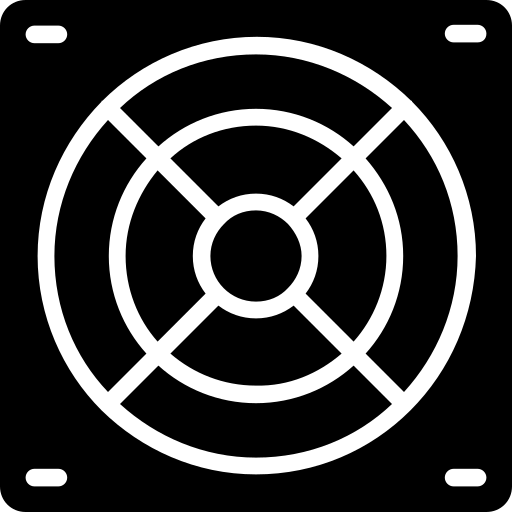 stroomvoorziening Generic Glyph icoon