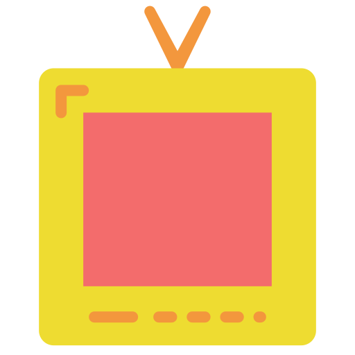 텔레비전 Berkahicon Flat icon